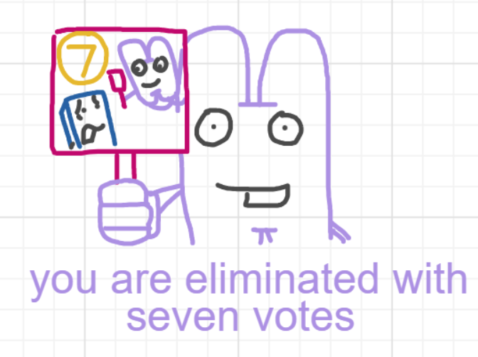 A panel from Running Duos, episode four of the Board Boards object show by Furretwalk/WalkingFurret.